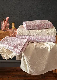 Serviette de toilette structurée jacquard, bonprix
