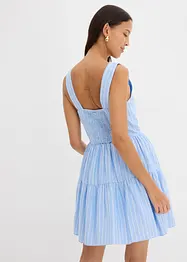 Robe courte et aérienne en lin mélangé, bonprix