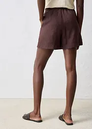 Jupe-short 100% lin, bonprix