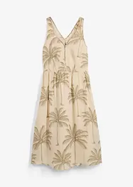 Robe midi en ramie, bonprix