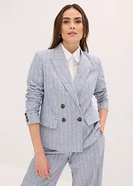 Blazer en lin majoritaire, bonprix