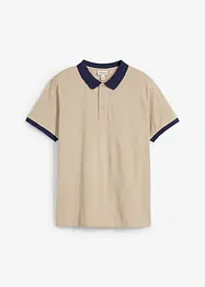 Polo en maille piquée 100% coton, bonprix
