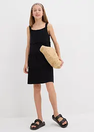 Robe 100% coton à bretelles, bonprix
