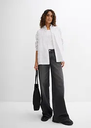 Lot de 2 T-shirts en viscose douce, bonprix