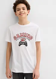 Lot de 2 t-shirts 100% coton, bonprix