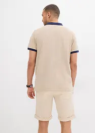 Polo en maille piquée 100% coton, bonprix