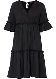 Robe avec broderie anglaise, bonprix