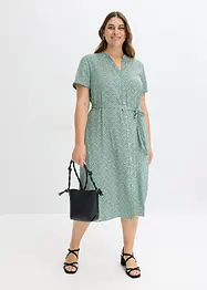 Robe-chemise à pois, bonprix