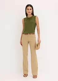 Pantalon extensible, bootcut, bonprix