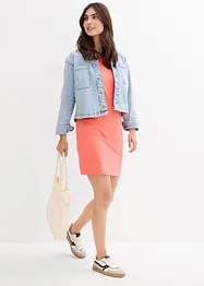 Robe en jersey coton extensible, bonprix