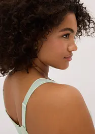 Soutien-gorge coton grand maintien sans armatures, bonprix