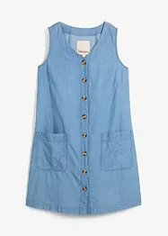 Robe en jean 100% coton, bonprix