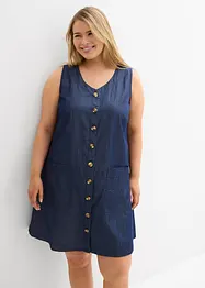 Robe en jean 100% coton, bonprix
