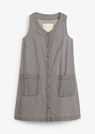 Robe en jean 100% coton, bonprix
