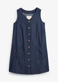 Robe en jean 100% coton, bonprix
