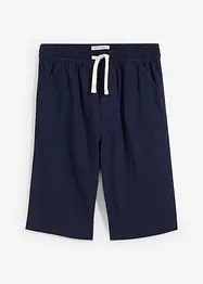 Short Regular à taille élastiquée en lin mélangé léger, bonprix