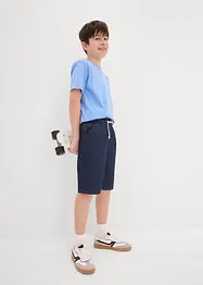 Short Regular en jean à taille élastiquée, bonprix