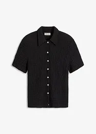 Chemisier en jersey texturé, bonprix