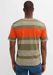 T-shirt col Henley manches courtes, bonprix