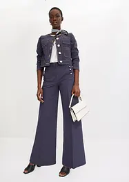 Veste en twill à boutons décoratifs, bonprix