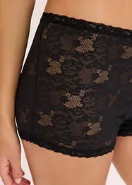Lot de 3 boxers femme en dentelle, bonprix