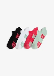 Lot de 4 paires de chaussettes de sport avec semelle en éponge, bonprix
