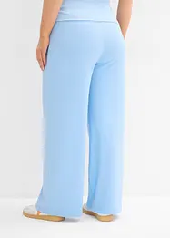 Pantalon palazzo à taille élastiquée, bonprix