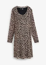 Robe 2en1 de grossesse et d'allaitement avec imprimé léopard, bonprix