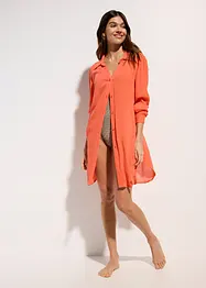 Robe-chemise de plage en viscose, bonprix