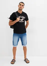 T-shirt en coton flammé, bonprix