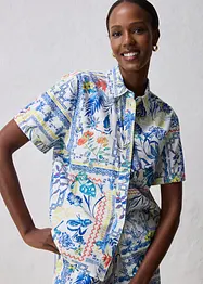 Chemisier en coton et soie, bonprix