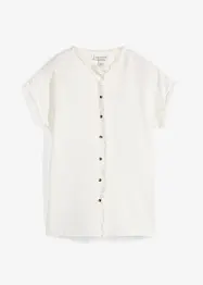 Chemisier tunique 100% lin, bonprix
