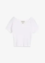 T-shirt ajusté 100% coton, bonprix