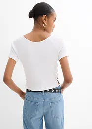 T-shirt ajusté 100% coton, bonprix