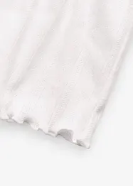 Pyjashort en jersey pointelle, bonprix