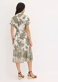 Robe avec ceinture à nouer, bonprix