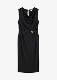 Robe en jersey avec ceinture (ens. 2 pces), bonprix