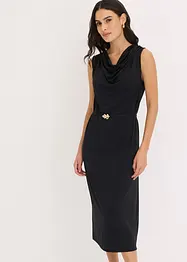 Robe en jersey avec ceinture (ens. 2 pces), bonprix