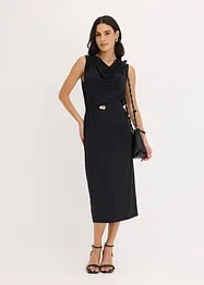 Robe en jersey avec ceinture (ens. 2 pces), bonprix