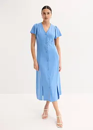 Robe fendue en jersey, bonprix