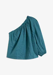 Blouse asymétrique en lin mélangé, bonprix