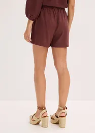 Short en lin mélangé, bonprix