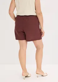 Short en lin mélangé, bonprix
