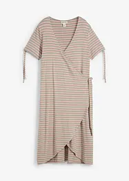 Robe portefeuille en mélange viscose-élasthanne fluide, bonprix