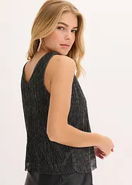 Crop top au décolleté plongeant, bonprix