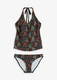 Tankini (ens. 2 pces) à col V, bonprix