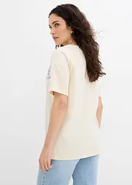 T-shirt boxy 100% coton, bonprix