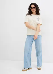 T-shirt boxy 100% coton, bonprix