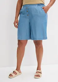 Short en Lyocell à taille élastiquée, bonprix