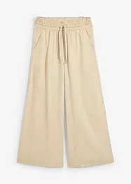 Pantalon 7/8 en Lyocell à taille élastiquée, bonprix